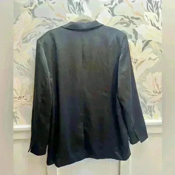 NWT House of Harlow 1960 Satin Blazer Jacket, Size XL - Picture 4 of 4